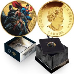 THE JUSTICE LEAGUE(TM) -  UNITED WE STAND -  2018 CANADIAN COINS