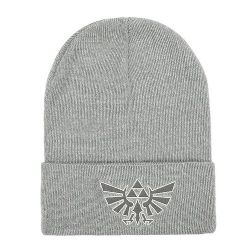 THE LEGEND OF ZELDA -  BEANIES - GREY TRIFORCE