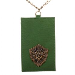 THE LEGEND OF ZELDA -  CHAIN LANYARD WITH METAIL BADGE ID