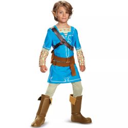 THE LEGEND OF ZELDA -  LINK COSTUME (CHILD - X-LARGE 14-16) -  BREATH OF THE WILD