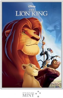 THE LION KING -  DISNEY MOVIE POSTERS REPLICAS (LARGE FORMAT): THE LION KING -  2024 NEW ZEALAND COINS 02