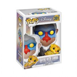 THE LION KING -  POP! VINYL FIGURE OF RAFIKI WITH SIMBA (4 INCH) 301