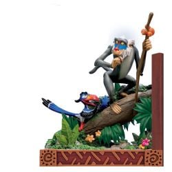 THE LION KING -  ZAZU AND RAFIKI BOOK HOLDER