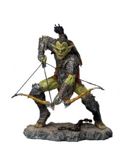 THE LORD OF THE RINGS -  ARCHER ORC FIGURE - BATTLE DIORAMA STATUE - 1/10 SCALE -  IRON STUDIOS
