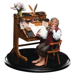 THE LORD OF THE RINGS -  BILBO BAGGINS AT HIS DESK FIGURE