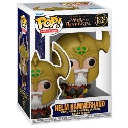 THE LORD OF THE RINGS -  POP! VINYL FIGURE OF HELM HAMMERHAND (4 INCH) -  THE WAR OF THE ROHIRRIM 1835