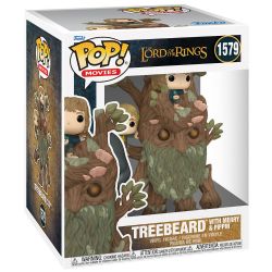 THE LORD OF THE RINGS -  POP! VINYL FIGURE OF TREEBEARD WITH MERRY & PIPPIN 1579