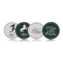 THE LORD OF THE RINGS -  SET OF 4 COASTERS