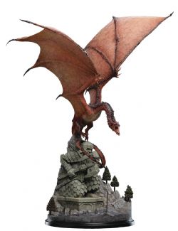 THE LORD OF THE RINGS -  SMAUG THE FIRE-DRAKE FIGURE -  PREMIUM COLLECTIBLE