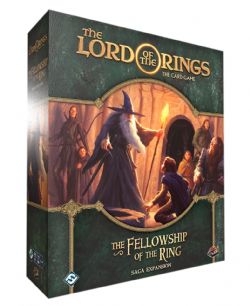 THE LORD OF THE RINGS : THE CARD GAME -  SAGA EXPANSION - THE FELLOWSHIP OF THE RING (ENGLISH)