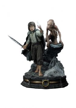 THE LORD OF THE RINGS -  THE RETURN OF THE KING - FRODO & GOLLUM STATUE - BONUS VERSION -  MUSEUM MASTERLINE