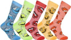 THE MUPPETS -  SET OF 5 PAIR OF SOCKS