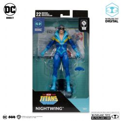 THE NEW TEEN TITANS -  NIGHTWING (TEEN TITANS) FIGURE - DC DIRECT -  MCFARLANE TOYS