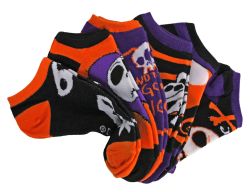 THE NIGHTMARE BEFORE CHRISTMAS -  6 PAIRS OF ANCKLE SOCKS -  DISNEY