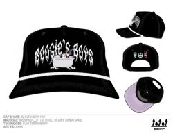 THE NIGHTMARE BEFORE CHRISTMAS -  BOOGIE'S BOYS GRANDPA HAT SNAPBACK WITH ROPE