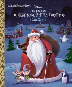 THE NIGHTMARE BEFORE CHRISTMAS -  I AM SANTA (ENGLISH V.) -  A LITTLE GOLDEN BOOK