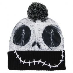 THE NIGHTMARE BEFORE CHRISTMAS -  JACK BIG FACE KNIT HAT