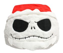 THE NIGHTMARE BEFORE CHRISTMAS -  JACK SKELLINGTON FACE PLUSH - WITH HAT