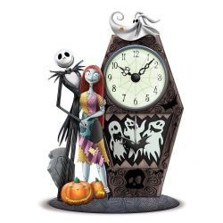 THE NIGHTMARE BEFORE CHRISTMAS -  LOVE NEVER DIES CLOCK -  DISNEY