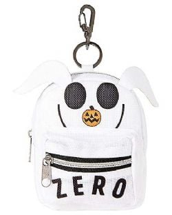 THE NIGHTMARE BEFORE CHRISTMAS -  MINIVERSE BACKPACK ZERO FACE WITH 3D EARS KEYCHAIN