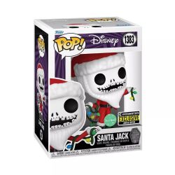 THE NIGHTMARE BEFORE CHRISTMAS -  POP! VINYL FIGURE OF JACK SKELLINGTON AS SANTA (SCENTED) 1383