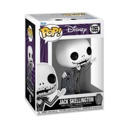 THE NIGHTMARE BEFORE CHRISTMAS -  POP! VINYL FIGURE OF JACK SKELLINGTON WITH GRAVESTONE 1355