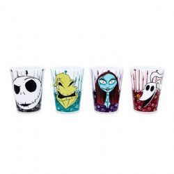 THE NIGHTMARE BEFORE CHRISTMAS -  SET OF 4 UNBREAKABLE MINI CUP