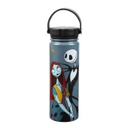 THE NIGHTMARE BEFORE CHRISTMAS -  STAINLESS STEEL BLK WATER BOTTLE (20 OZ)