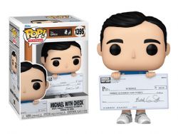 THE OFFICE -  POP! VINYL OF MICHEAL WITH CHECK (4 INCH) 1395