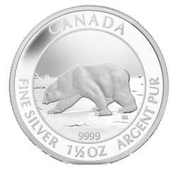 THE POLAR BEAR -  2013 CANADIAN COINS