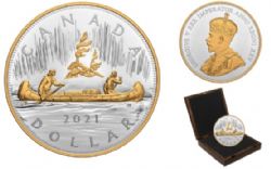 THE QUINTESSENTIAL VOYAGEUR DOLLAR -  2021 CANADIAN COINS