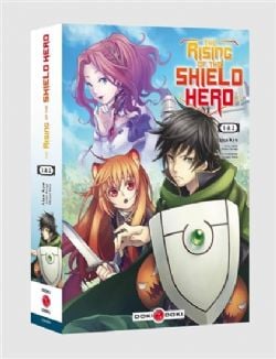 THE RISING OF THE SHIELD HERO -  FOURREAU 2 VOLUME (TOME 01 ET 02) AVEC CARTE COLLECTOR (FRENCH V.)