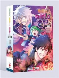 THE RISING OF THE SHIELD HERO -  FOURREAU 2 VOLUME (TOME 21 ET 22) AVEC CARTE COLLECTOR (FRENCH V.)