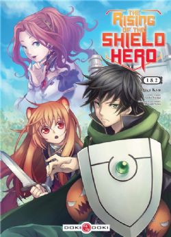 THE RISING OF THE SHIELD HERO -  PACK TOME 01 ET 02 AVEC CARTE COLLECTOR (FRENCH V.)