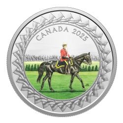 THE ROYAL CANADIAN MOUNTED POLICE MUSICAL RIDE (RCMP) -  2025 CANADIAN COINS