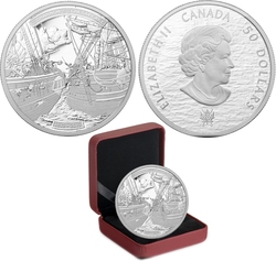 THE SHANNON AND THE CHESAPEAKE -  2013 CANADIAN COINS