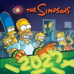 THE SIMPSONS -  OFFICIAL 2025 CALENDAR