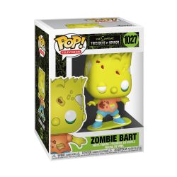 THE SIMPSONS -  POP! VINYL FIGURE OF ZOMBIE BART (4 INCH) -  TREEHOUSE OF HORROR 1027