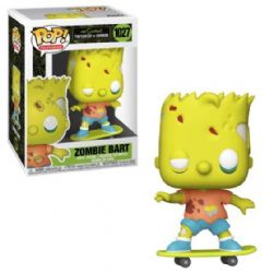 THE SIMPSONS -  POP! VINYL FIGURE OF ZOMBIE BART (4 INCH) -  TREEHOUSE OF HORROR 1027