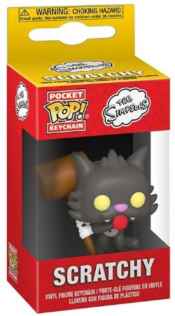 THE SIMPSONS -  POP! VINYL KEYCHAIN OF ITCHY (2 INCH)