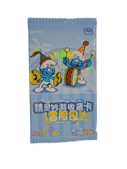THE SMURFS -  BOOSTER PACK (CHINESE) (P5/B18) -  KAYOU