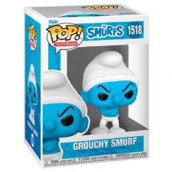 THE SMURFS -  POP! VINYL FIGURE OF GROUCHY SMURF (4 INCH) 1518