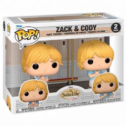 THE SUITE LIFE OF ZACK & CODY -  POP! 2-PACK VINYL FIGURES OF ZACK & CODY (4 INCH)