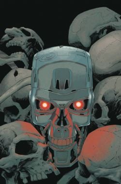 THE TERMINATOR -  ISSUE #1 COVER J SHALVEY METAL PREMIUM 01