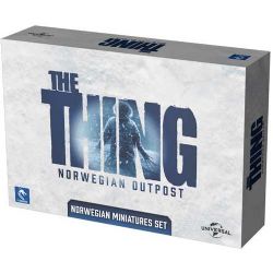 THE THING: THE BOARDGAME -  NORWEGIAN OUTPOST MINIATURE SET (MULTILINGUAL)