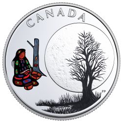 THE THIRTEEN TEACHINGS FROM GRANDMOTHER MOON -  SUGAR MOON -  2018 CANADIAN COINS 03