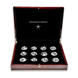 THE TWELVE DAYS OF CHRISTMAS - 12-COIN COLLECTION -  2010 NEW ZEALAND COINS