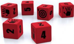 THE WALKING DEAD UNIVERSE RPG -  STRESS DICE (ENGLISH) -  RPG DICE YEAR ZERO ENGINE