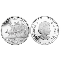 THE WHITE-TAILED DEER -  MATES -  2014 CANADIAN COINS 03