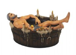 THE WITCHER -  GERALT IN BATH STATUE (7INCHES) -  WITCHER 3 WILD HUNT